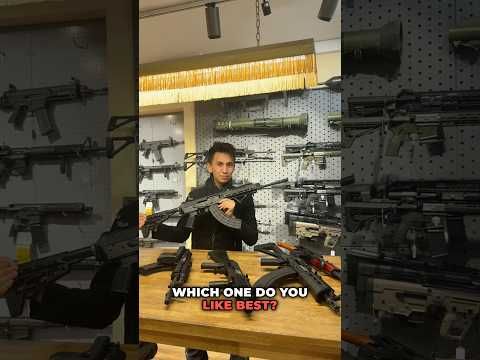 AK System Overview! Which do you like best? #firearmsdaily #ak47shorts