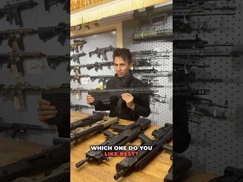 Bullpup rifles! Which one do you like best? #firearmsdaily #austriaarms