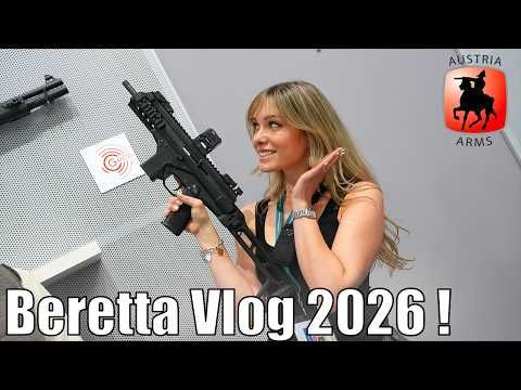 BERETTA - 500 JAHRE italienische Waffentechnik - EOS 2026 MESSE VLOG mit @daniellevalkyrie!