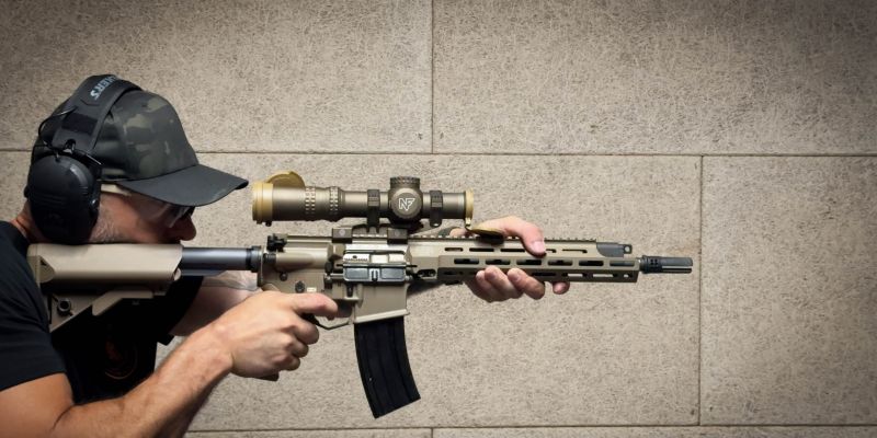 Schiesstraining mit AR-15