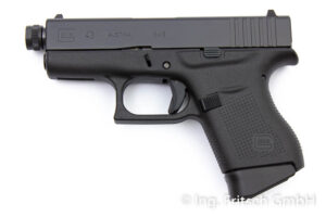 Glock 43 SD-Gewindelauf, 9x19mm