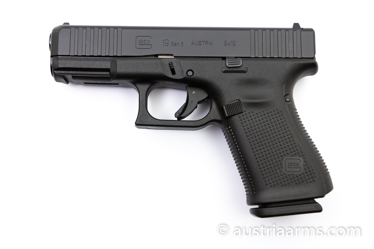 Glock 19 Gen 5 Front Serrations, 9 x 19 mm