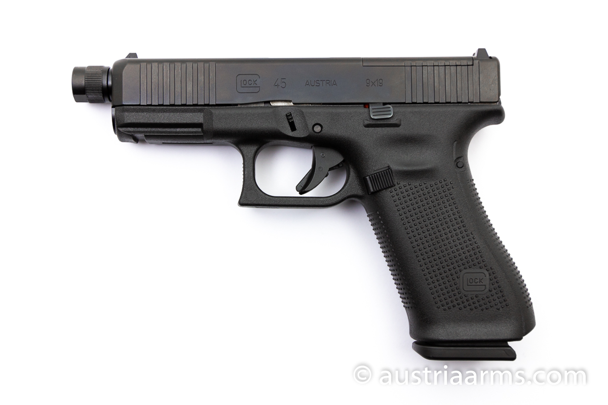 Glock 45 Gen 5 FS, OR/Optics Ready, Tactical Gewindelauf, 9 x 19 mm