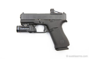 Glock 43X Optics Ready: inklusive Shield RMSc Reddot + Streamlight TLR-7 sub