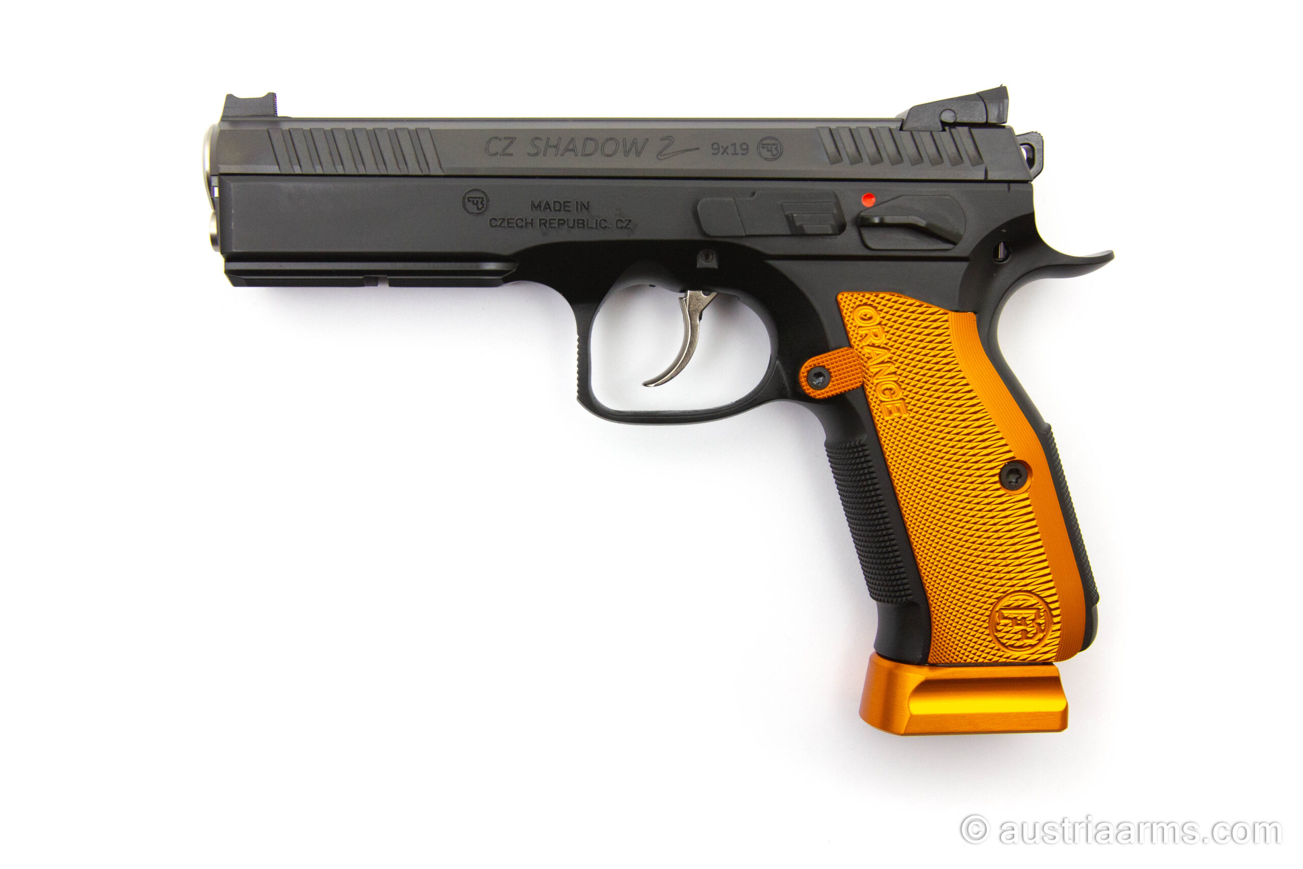 CZ Shadow 2 Orange OPTICS READY, 9 x 19 mm