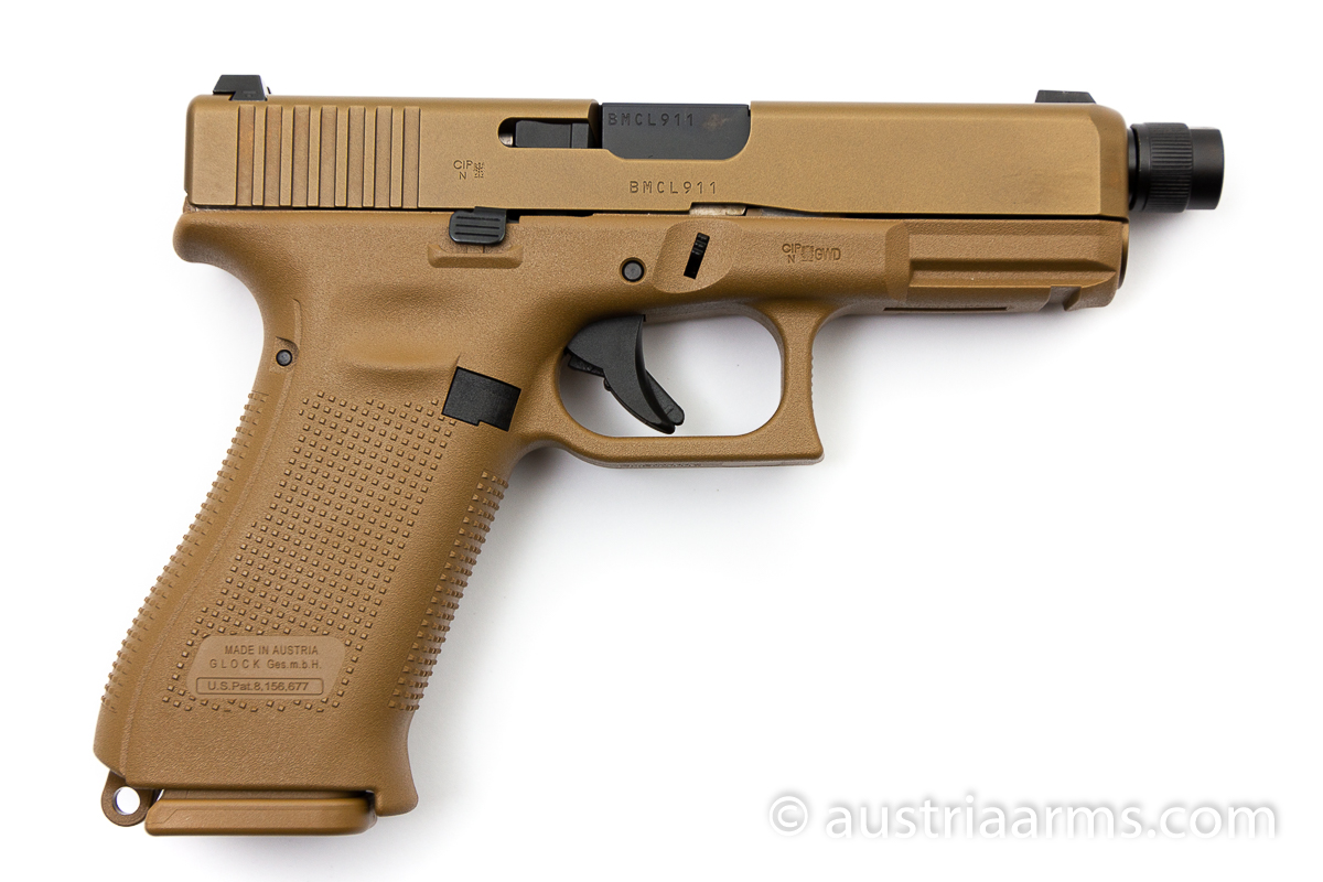 Glock 19X Tactical, Gewindelauf / threaded barrel, 9 x 19 mm – Bild 2