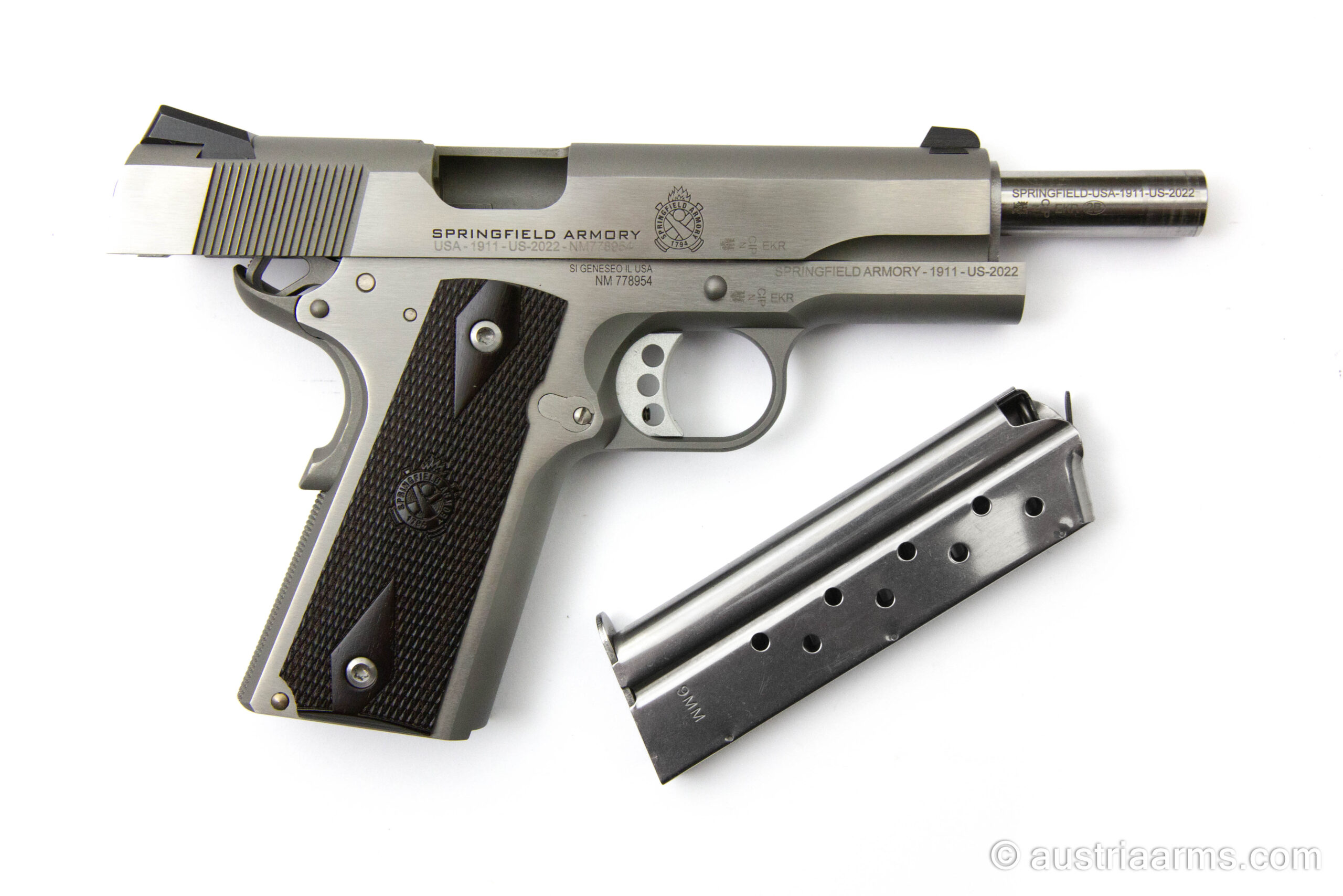 Springfield Armory 1911 Garrison Stainless, 9 x 19 mm – Bild 2