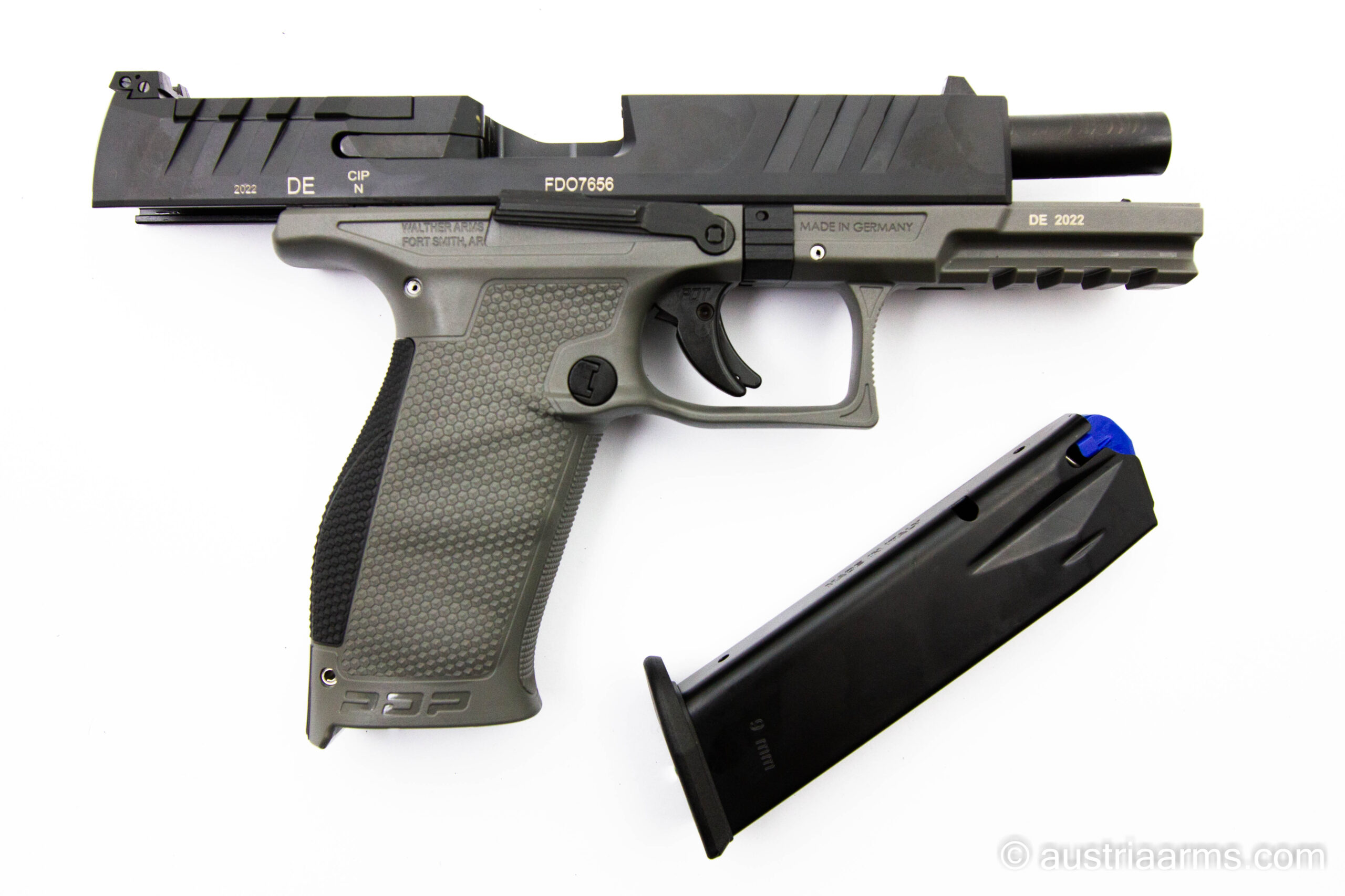 Walther PDP, Farbton Stealth Grey,  Dienstwaffengröße 4.5 Zoll, 9 x 19 mm – Bild 3