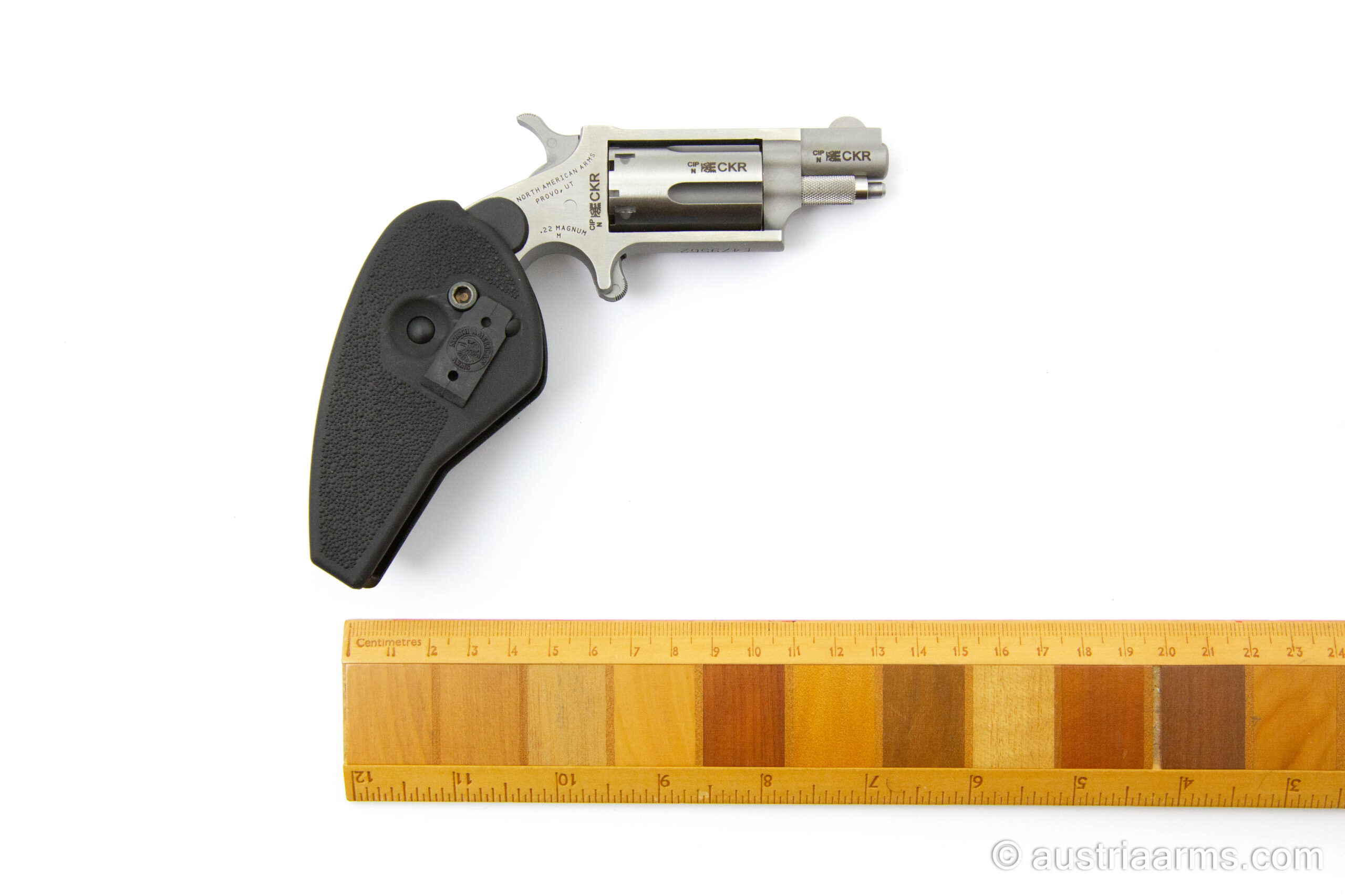 North American Arms NAA Mini Revolver mit Holstergriff, .22 Magnum – Bild 3