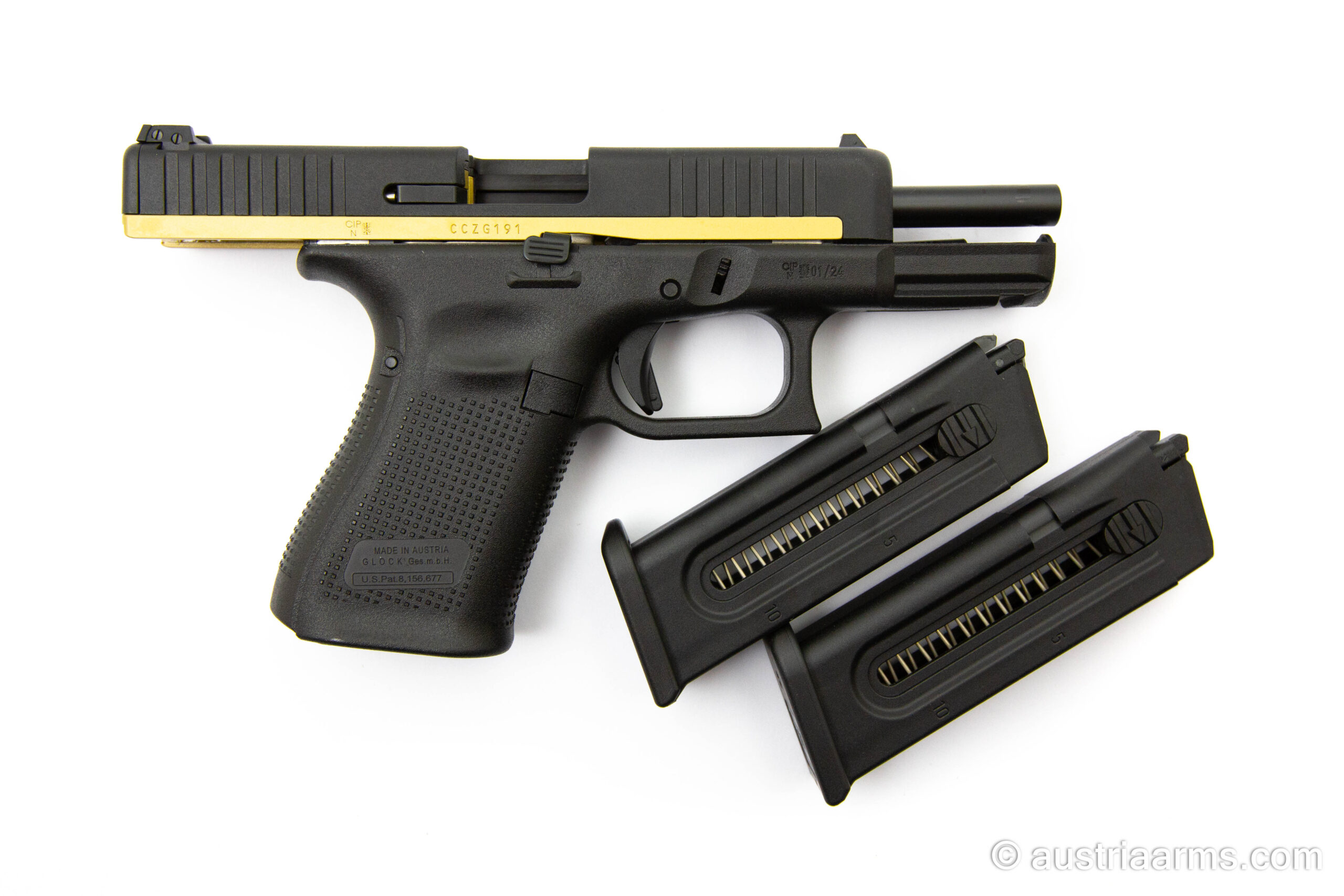 Glock 44 "Gold Line" - Limited Edition, .22 LR – Bild 3