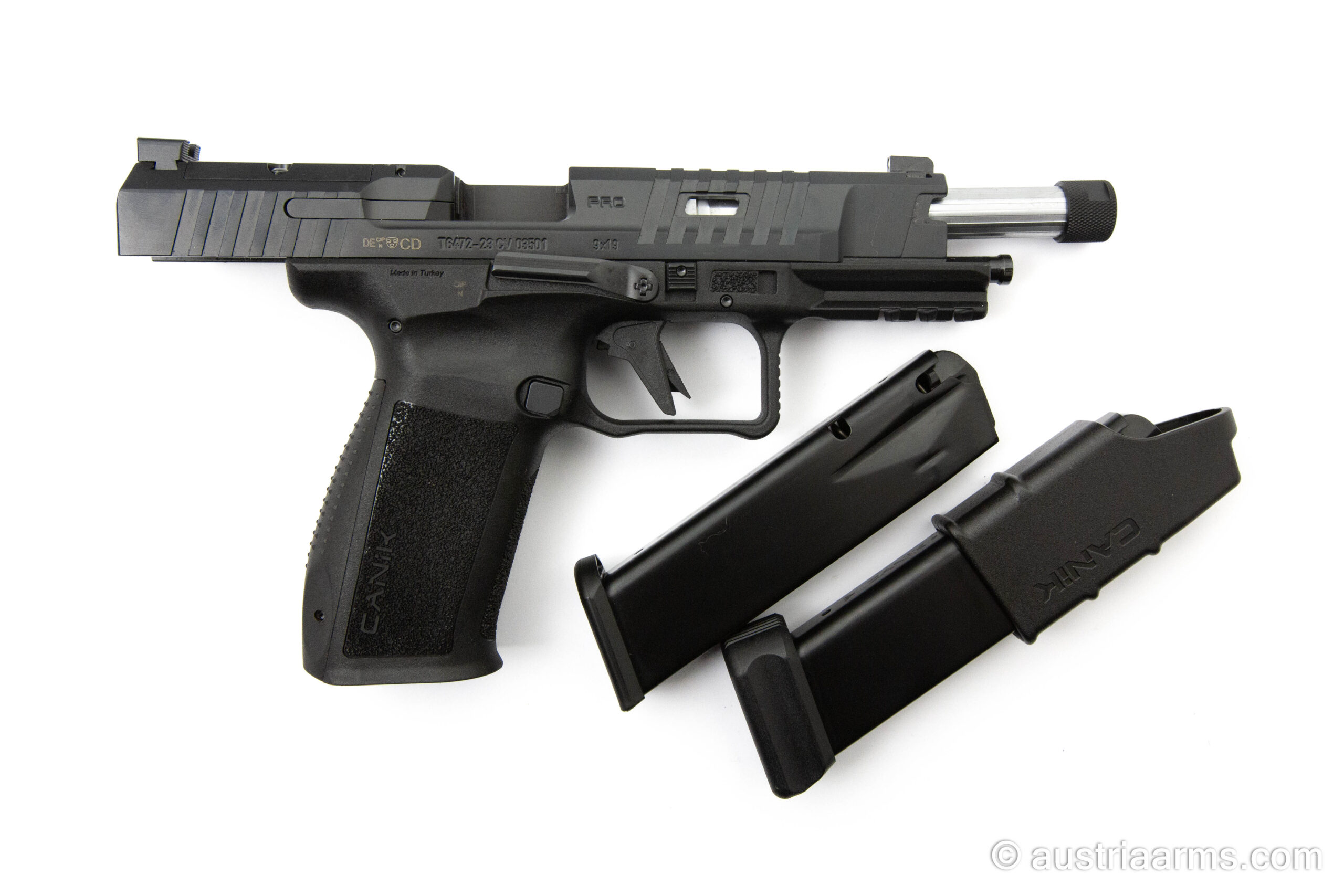 CANIK SFX Mete PRO (Gewindelauf), 9 x 19 mm – Bild 4