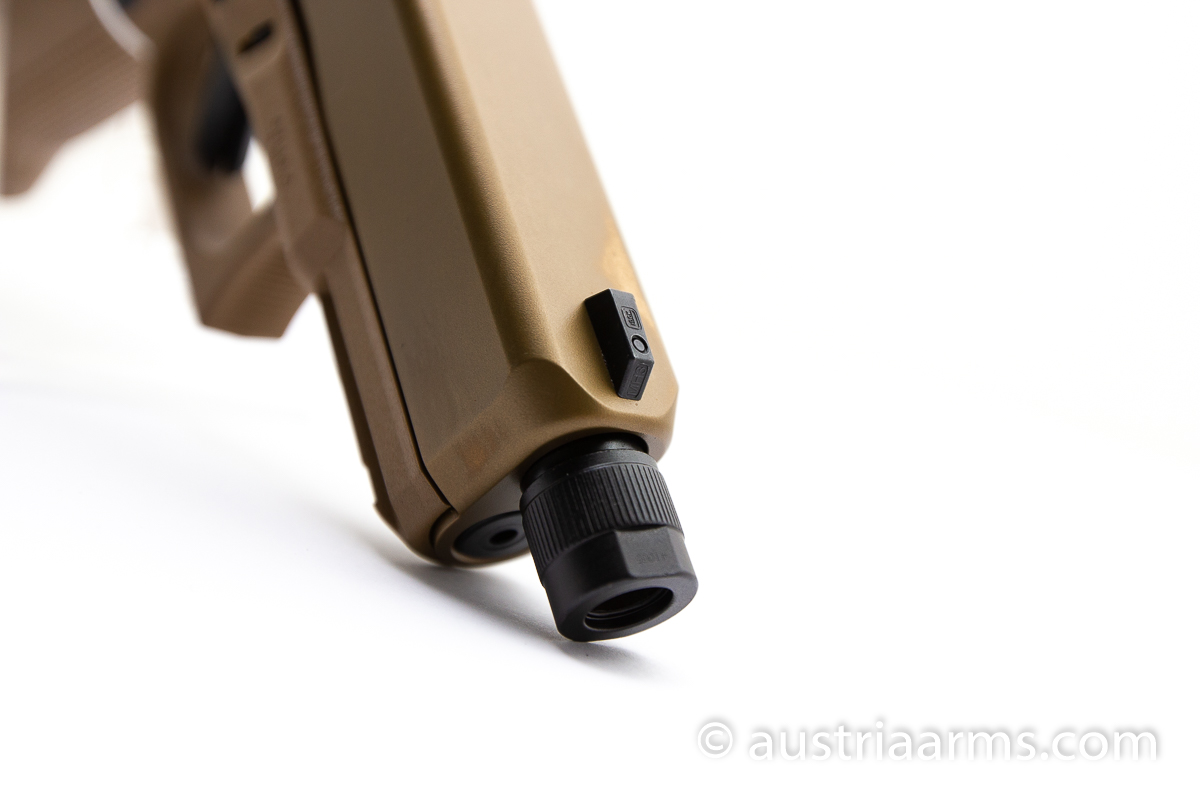Glock 19X Tactical, Gewindelauf / threaded barrel, 9 x 19 mm – Bild 6