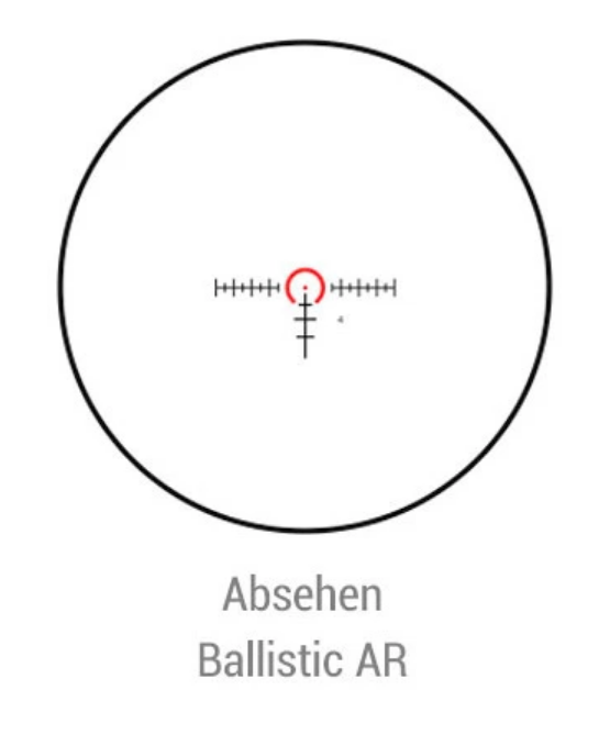 Burris Zielfernrohr RT x (Absehen BALLISTIC AR)