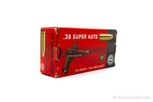 Geco .38 SUPER AUTO FMJ 124grs - Vollmantel