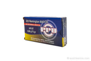 PPU .223 Rem. 75grs/4,86g HPBT MATCH