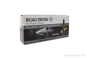 Ruag Swiss P .308 Win Styx Action 20 Stk. JHP 167grs - Teilmantel