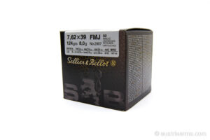 Sellier & Bellot 7,62x39mm FMJ 124gr - Vollmantel