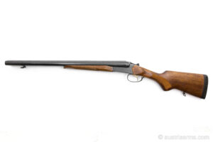 Baikal MP43, doppelläufige Verteidigungsflinte im Neuzustand, 12/70 Schrot