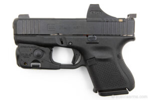 Glock 26 Gen5 MOS mit Vollaustattung, neuwertige Vorführwaffe, 9 x 19 mm