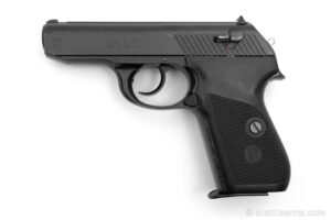Gamba Renato S.A.B. G 2001, 9mm Browning Court, neuwertige Gebrauchtwaffe