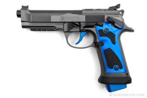 Beretta 92 X-Performance Dark Series, Sonderversion "Toni Systems - Blue Edition", 9 x 19 mm