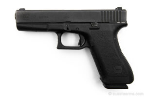 Glock 17 mit Tritiumvisier, Gebrauchtwaffe, 9 x 19 mm