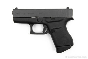 Glock 43, neuwertige Vorführwaffe, 9 x 19 mm