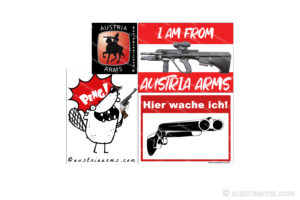 Austria Arms Sticker Pack #2
