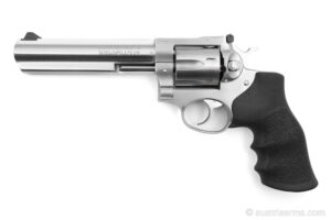 Ruger GP100 Stainless Steel Revolver – 6 Zoll Lauf, neuwertige Gebrauchtwaffe, Kaliber .357 Magnum